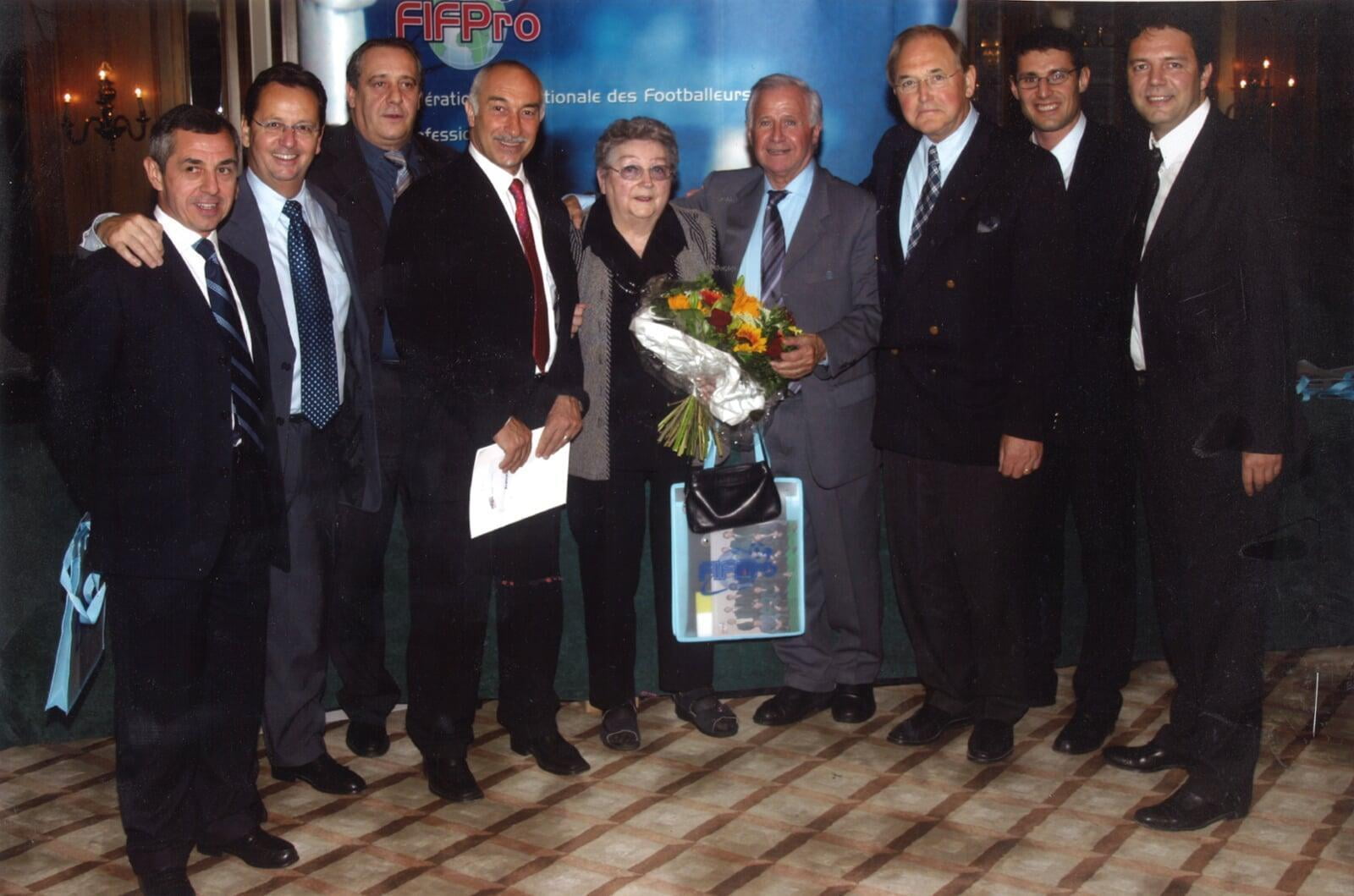 In 2005, at the 40th anniversary of FIFPRO