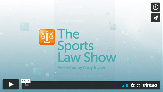 The Sports Law Show 29.07.2014